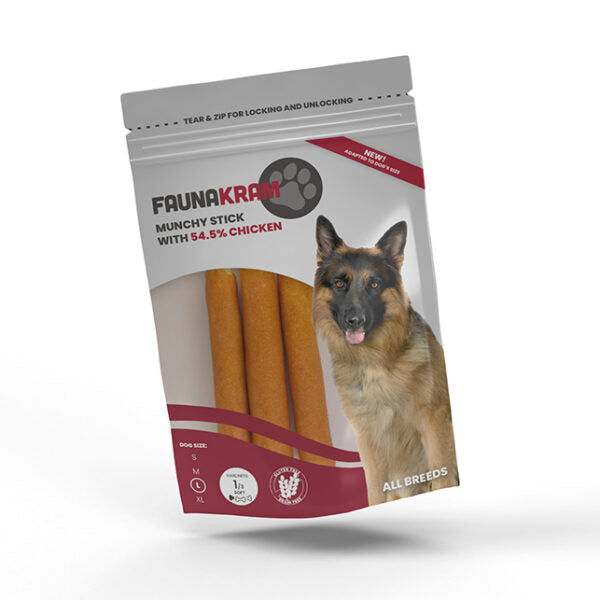 Faunakram Munchy stick för Stora hundar  5-pack