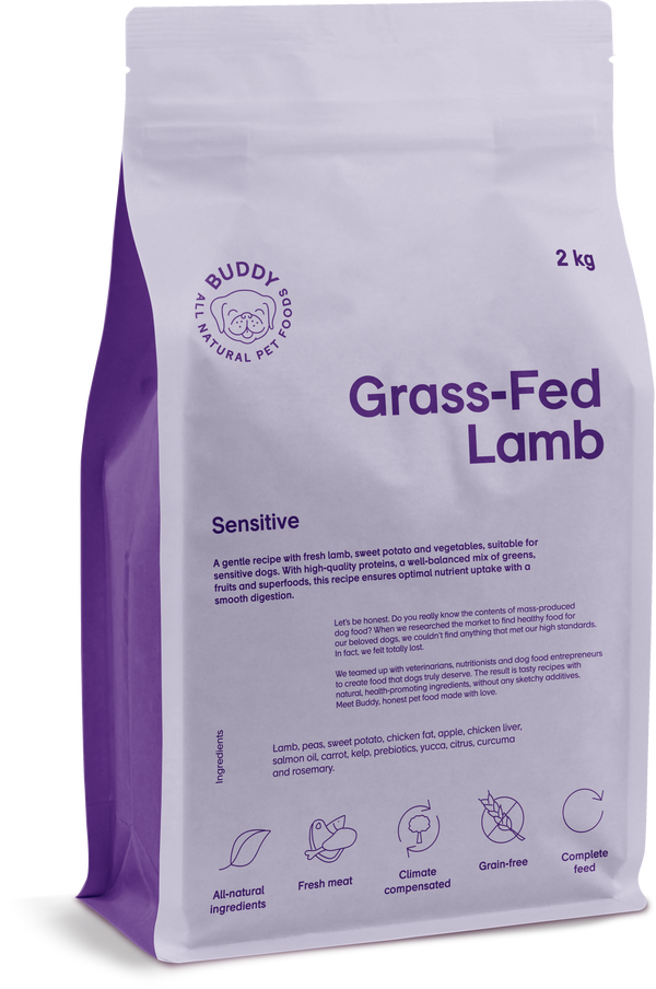 Hundfoder Grass-Fed Lamb 2kg