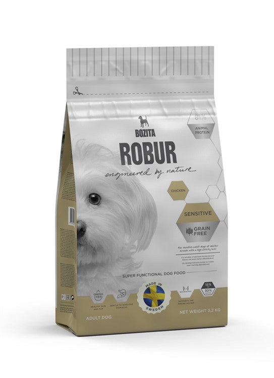 Hundfoder Robur Sens Grain Free Chicken 9,6Kg