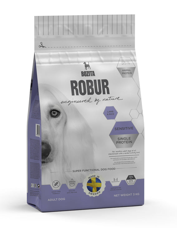 Hundfoder Robur Sensitive . Lamb 9 kg